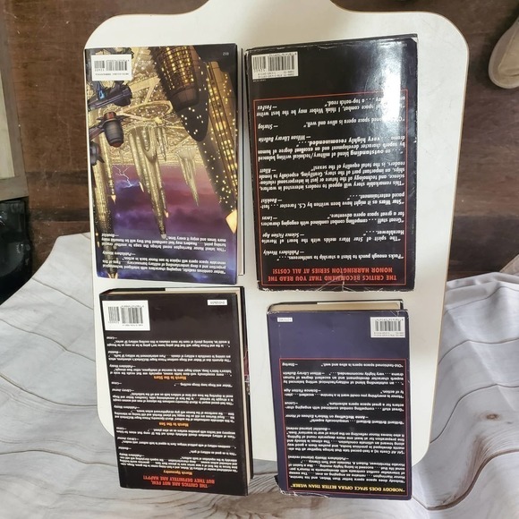 David Weber Classic 4 Book Science Fiction Bundle Novel Vintage Set - Picture 4 of 11